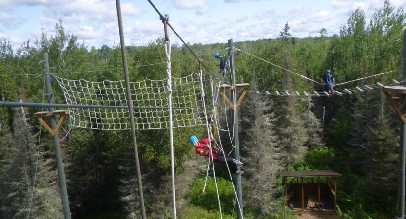ropes course for girls